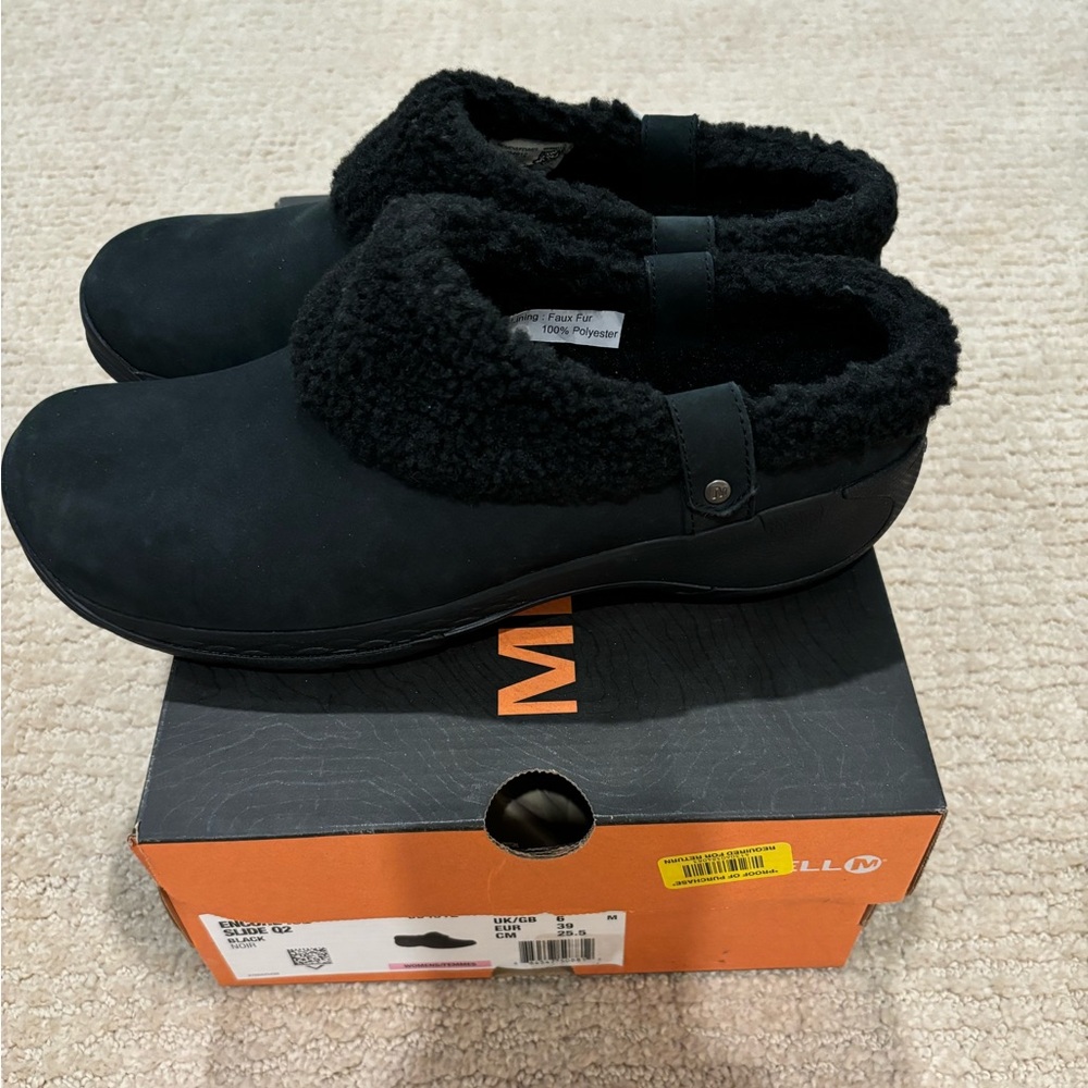 New with tags Merrell Encore Ice Slde Q2, size 8.5, style J94912, black